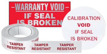 VSafety WRITE - ON - Calibration/Black Adhesive - 51 x 25mm (Roll of 250