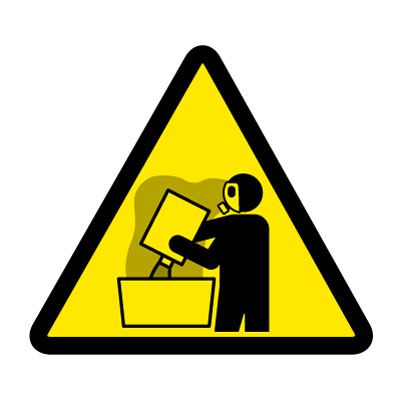 International Symbols Labels - Inhalation Fumes | Seton Canada | Seton.ca
