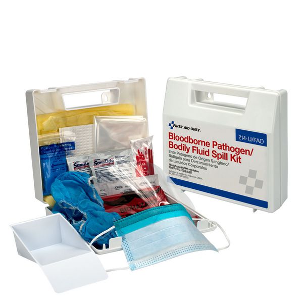 First Aid Only™ Bloodborne Pathogen & Bodily Fluid Spill Kit | Seton