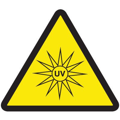 ISO Symbols Labels - UV Hazard | Seton
