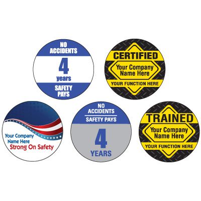 Hard Hat Labels Decals Seton