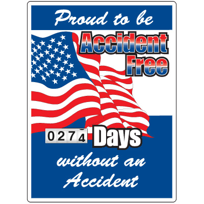Days Safe Tracker Days Without Accident Signs & Safety Scoreboards | Seton