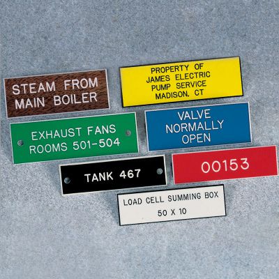 Plastic Nameplates