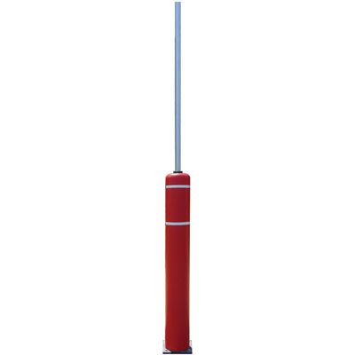 FlexPost Bollard W 8' Sign Post, Flexible Traffic Sign Posts | Emedco