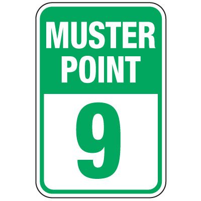 Muster Point Signs | Seton