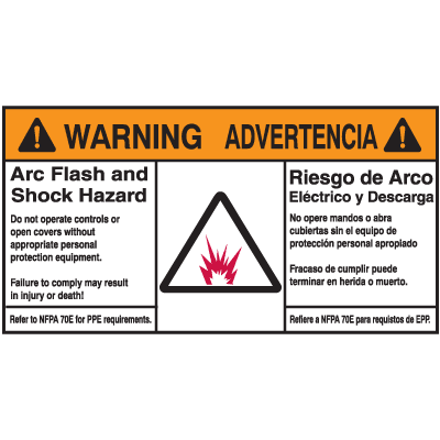 Arc Flash Labels & Decals | OSHA & NFPA 70E Compliant | Seton