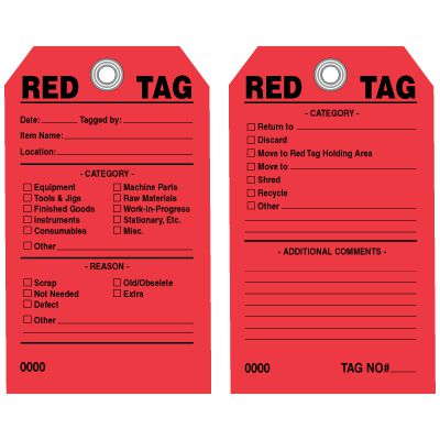 Red tag clothing online deals
