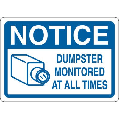 LFYT×GRINDLODGE MELT SIGN TRASH LFYT×GRINDLODGE MELT SIGN TRASH Dumpster Signs- All Trash Must Be