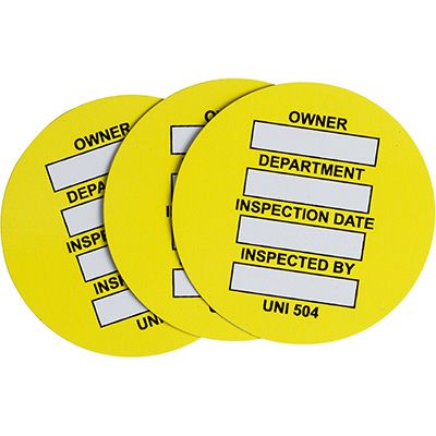 Universal Inspection Tag Inserts | Emedco