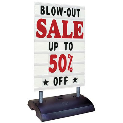 Springer Sidewalk Signs | Emedco