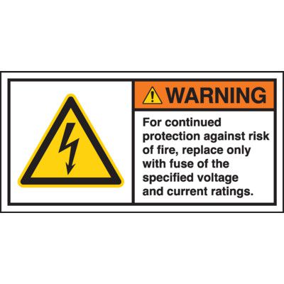 ANSI Z535 Safety Labels, Fire Safety Labels | Seton
