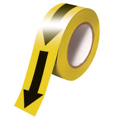 PATIKIL Glow In The Dark Directional Arrows Tape - 2 Rolls, 100 Stickers, Green, For Stairs & Floors - View #2