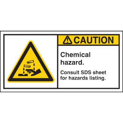 ANSI Z535 Safety Labels, Chemical Hazard Labels | Seton
