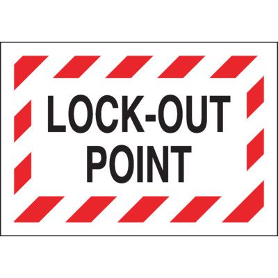 Lockout Tagout Signs: LOTO Safety Signs for OSHA Compliance | Seton