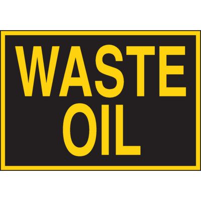Chemical Labels Value Packs - Waste Oil | Emedco