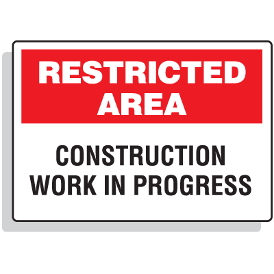 Construction Work in Progress Sign | Seton