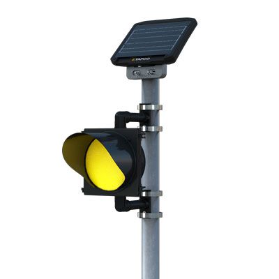 Solar powered beacon light sales