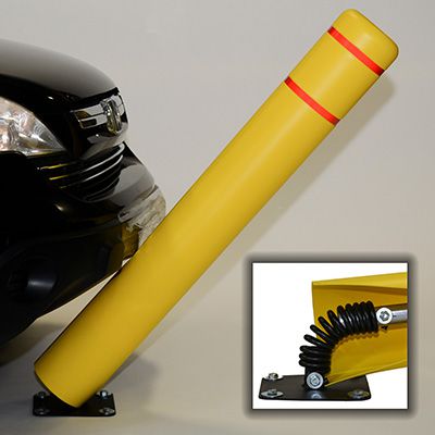 Stainless Steel Bollard - Model 327 | Metal Anti-parking Pole | Parking - View #5