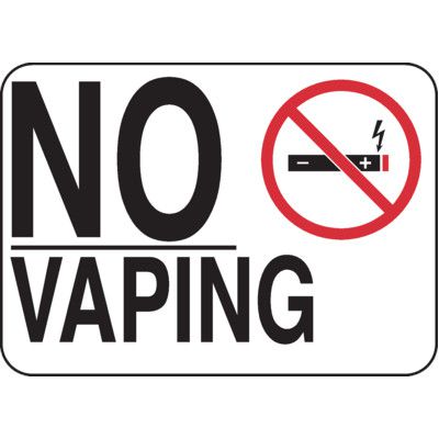 No Vaping & E-Cigarette Signs | Smoke-Free Labels