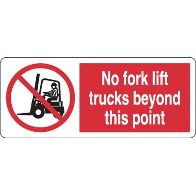 2x Schild 'No Delivery Trucks Beyond This Point' – 25,4x35,6 Cm, Reflektierend, Aluminium, Wetterfest Für Einfahrt & Hof
