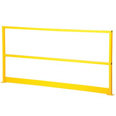 Steel Safety Handrails w/ Toeboard | Fall Protection | Seton