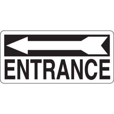 Sign For Entry Entrance Safety Sign, Workplace Safety Signs | Emedco