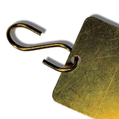 Brady Brass Valve Tags - 1/2 Inch Stamped Numbers 001-025 For Pipe Labeling