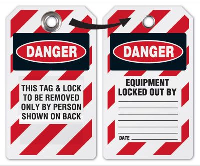 Locked Look On Back Tag | Seton
