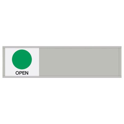 Open/Closed - Blank Sign Sliders | Emedco