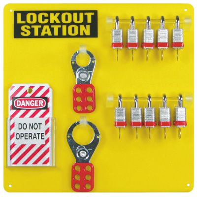 Lockout Tagout Stations, Cabinets, Boards & Lock Sets | Seton