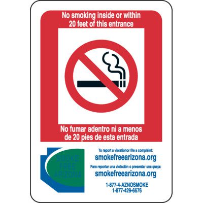 State Smoke-Free Law Signs