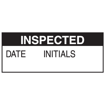 Inspection Stickers & Labels | Equipment & Safety Compliance | Seton