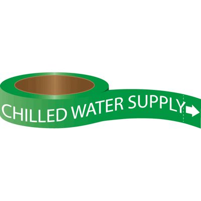 Roll-Form Pipe Markers & Vinyl Labels | Pre-Printed & Custom | Seton