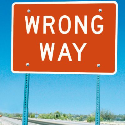 Wrong Way Signs, Traffic Signs | Emedco