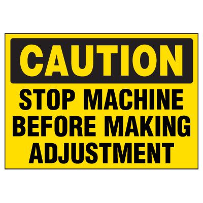 Machine, Equipment & Hot Surface Safety Labels | Emedco