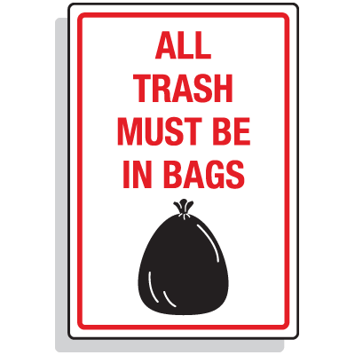 LFYT×GRINDLODGE MELT SIGN TRASH LFYT×GRINDLODGE MELT SIGN TRASH Dumpster Signs- All Trash Must Be