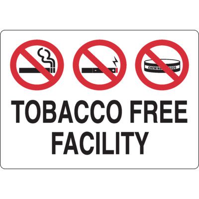 No Smoking Signs