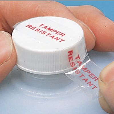 Tamper Evident Security Tape Resistant Safety Stickers Labels Seals Voorkom geopend leegte Tape Legende Marks Will Be Left Once Opened (5 cm x 55 yds