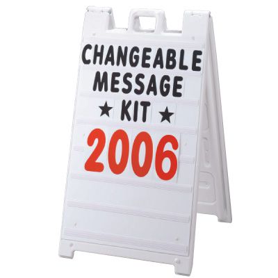 Plasticade® Changeable Message Kit 8410|Seton Canada | Seton.ca
