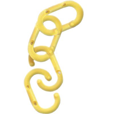 Stanchion Connecting Links, Yellow | Seton