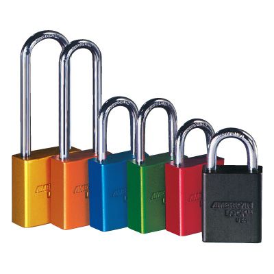 American Lock® Aluminum Padlocks - Keyed-Differently | Seton