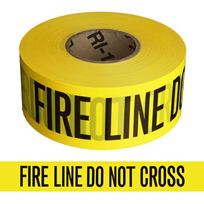 Temporarily Closed Barricade Tape | Emedco