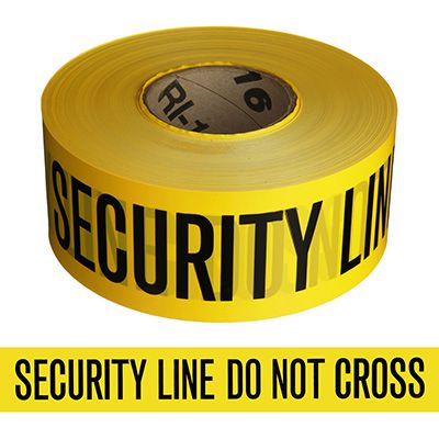 Temporarily Closed Barricade Tape | Emedco