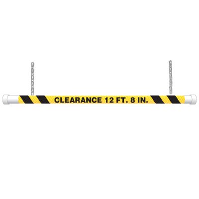 Customized Hanging Clearance Barricade | Emedco