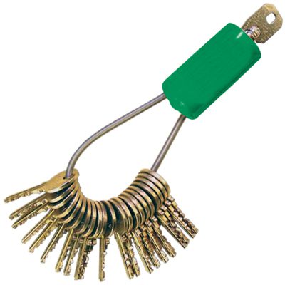 Key-Kop Tamper-Proof Key Rings - High Security Stainless Steel | Seton