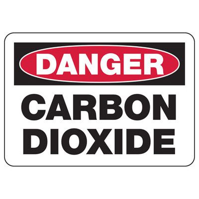 Seco Cartello con scritta Danger Compressed Gas, 150 mm