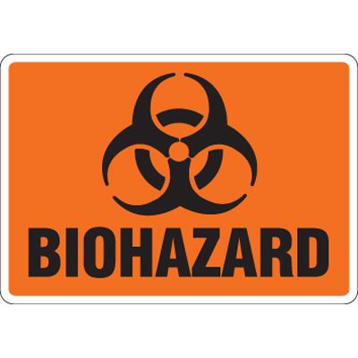 Eco-Friendly Signs - Biohazard | Emedco