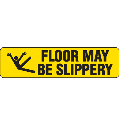 Slippery Floor Anti Slip Floor Decal Floor Decals Com Emedco