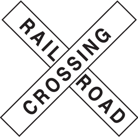 Railway signs sales