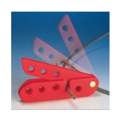 Scissor-Lok Lockout Device (Red, Without Cable) | Seton Scissor-Lok Lockout Device (Red, Without Cable) | Seton